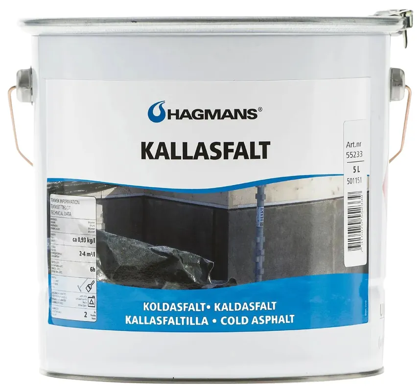 Handla nu KALLASFALT HAGMANS 5L